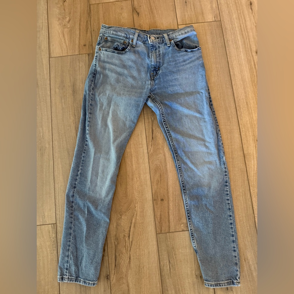 Levi's Men's Light Blue Straight Jeans